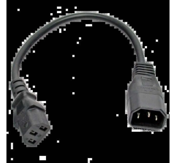 Шнур живлення Kingda Kingda С13-C14, 0.3 м, 0.75 мм2