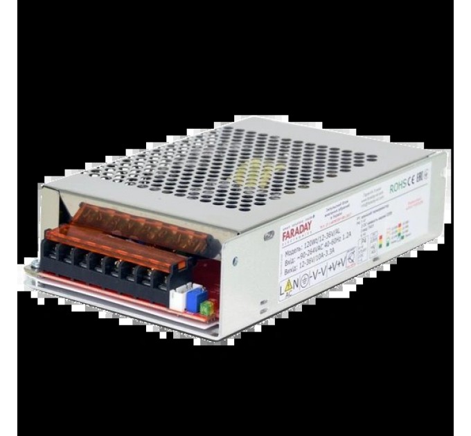 Блок живлення Faraday Electronics 120W/12-36v/ALU