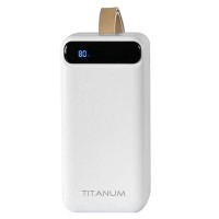 Повербанк TITANUM 741S 22.5W White 50000mAh