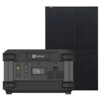 Система автономного живлення однофазна Ezviz CS-PS1300 (CN066)(FR) + Risen Solar RSM40-8-400MB Full Black