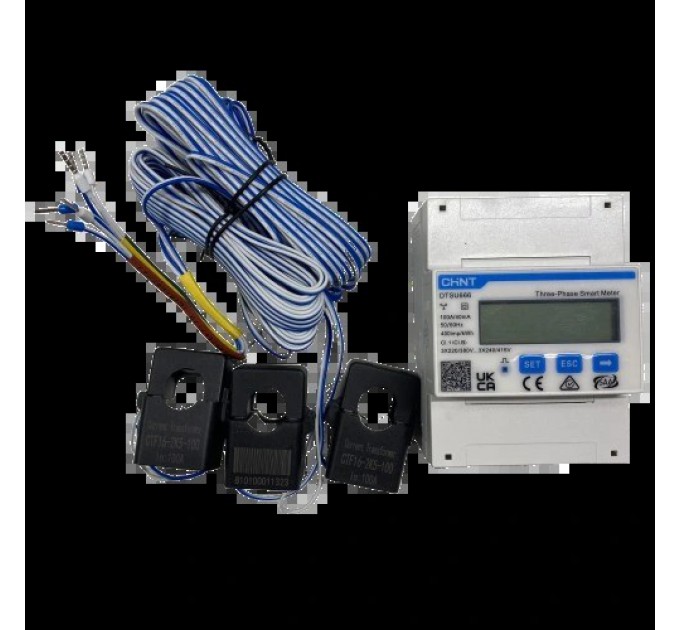 Лічильник HYXiPOWER DTSU666-TP-100A Three Phase Meter 100A купити.