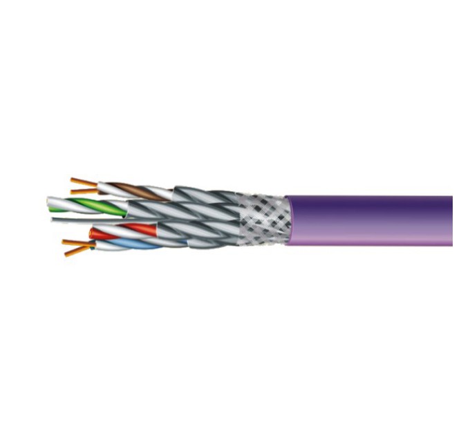 Кабель ЗЗКМ (FTP мідь безгалоговий LSZH) Category 7e S/FTP LSZH 4х2х23 AWG (70910151) бухта 500м. купити.