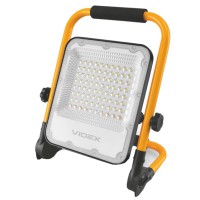 LED прожектор акумуляторний 50W 5000K 220V VIDEX PREMIUMVL-F2A-505