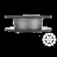 Трос оцинкований APRO 1мм DIN 3053 (1x19) бухта 200м