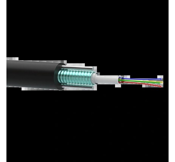 Оптичний кабель броньований Elsacor OBg-UT-008 G.652D 2700N 1000м купити.