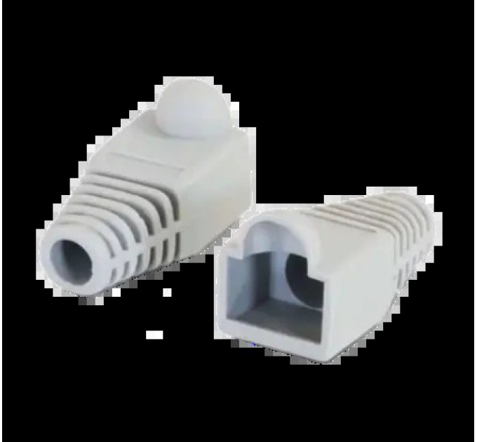 Ізолюючий ковпачок RJ-45 сірий, упаковка 100шт Hypernet BC-45 купити.