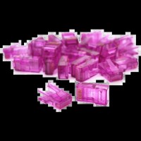 Конектор Ritar RJ-45 8P8C UTP Cat-5 (100 шт/уп.) Q100 Violet