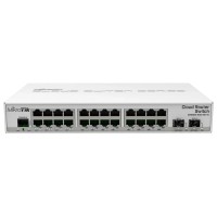 Комутатор 24 порти керований MikroTik 326-24G-2S+IN (CRS326-24G-2S+IN)