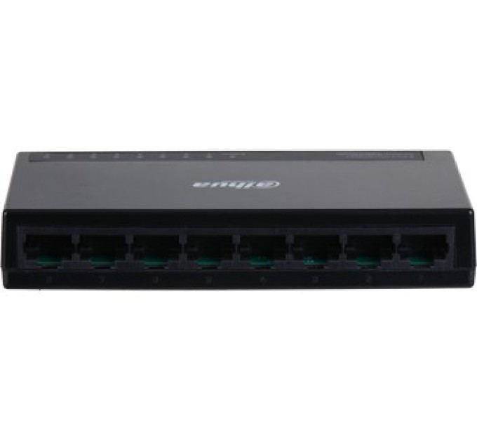 Комутатор 8 портів некерований Dahua DH-PFS3008-8GT-L купити.