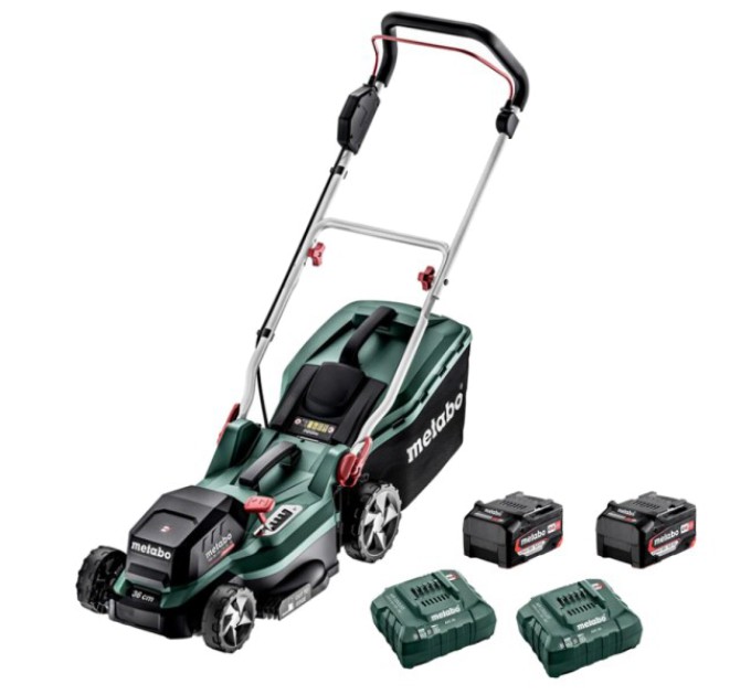 Акумуляторна газонокосарка Metabo RM 36 18 LTX BL (601716650) купити.