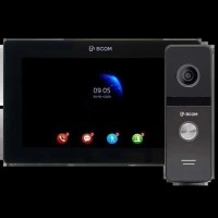 Комплект відеодомофона BCOM BD-770FHD Black Kit