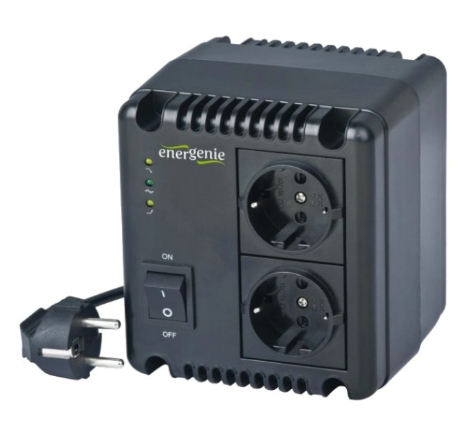 Автоматичний регулятор та стабілізатор EnerGenie EG-AVR-1001 220В 1000 ВА купити.