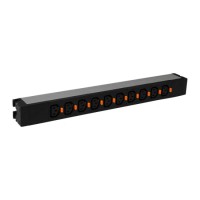 Блок розподілу живлення 10 розеток С13 клемний блок Legrand PDU Legrand 19' 16А