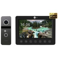 Комплект монітор KAPPA + HD + панель SOLO FHD Neolight NeoKIT FHD Pro B/GRAPHITE