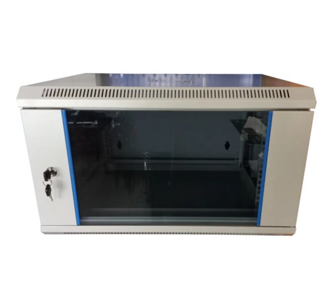 Шафа коммутаційна настінна 18U 600x450 розбірна Hypernet WMNC-18U-FLAT-AC купити.