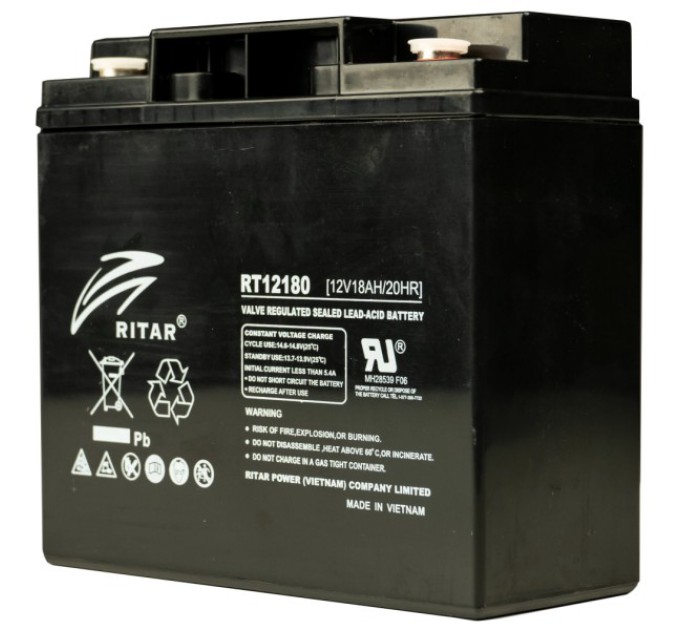 Акумуляторна батарея RITAR Ritar RT12180
