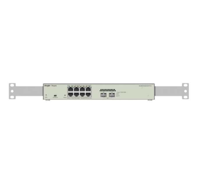 8-портовий гігабітний L2 керований комутатор POE Ruijie RG-NBS3100-8GT2SFP-P V2