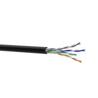 мідь зовнішній ЗЗКМ ЗЗЦМ Кабель Cat. 5e U/UTP 4x2x24 AWG PE (К)(70910031) бухта 500м.