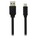 Кабель Canyon UC-4B black (USB-C — USB 3.0) 1.5м