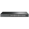 Комутатор 24 порти керований TP-Link TL-SL2428P PoE+ купити.