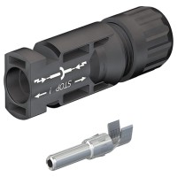 MC-4 конектор 5.9-8.8мм (мама)  Staubli MC4 MALE KST4/6II-UR