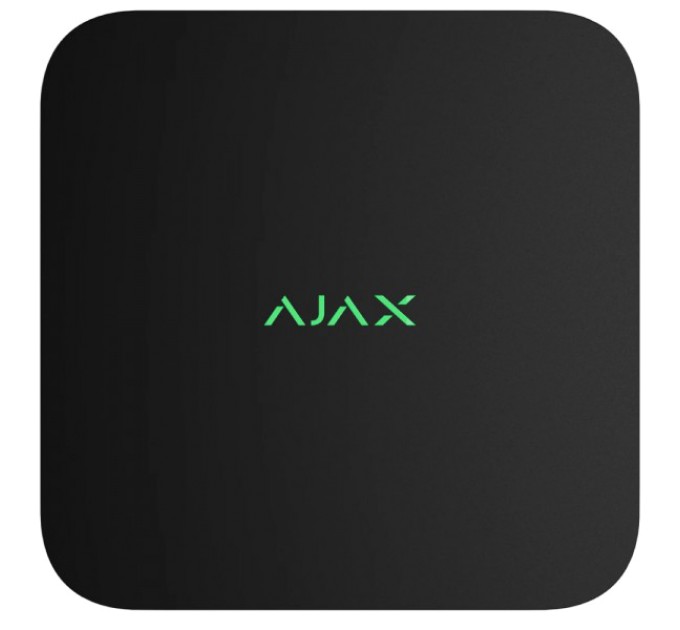 Відеореєстратор Ajax NVR DC (8ch) black купити.