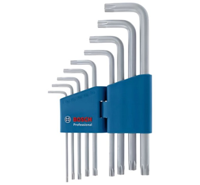 Набір торцевих ключів Bosch Torx Professional 9 купити.