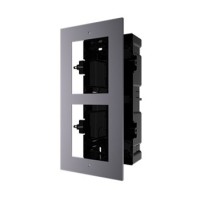 Врізне монтажна рамка на 2 модуля Hikvision DS-KD-ACF2/Plastic Врізне монтажна рамка на 2 модуля Hikvision DS-KD-ACF2/Plastic