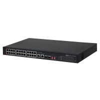 24-портовий некерований PoE DH-PFS3226-24ET-240
