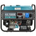 Генератор бензиновий 230В 5.5кВт електростартер Konner&Sohnen KS 7000E