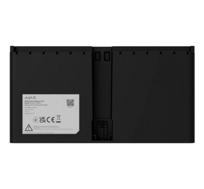 Акумулятор Ajax EN54 Internal Battery (72h) black для Fire Hub и Fire Rex купити.