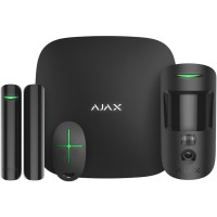 Комплект охоронної сигналізації Ajax StarterKit Cam Plus (чёрный) Комплект охоронної сигналізації Ajax StarterKit Cam Plus (чёрный)