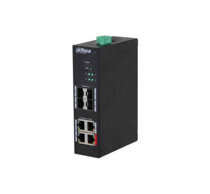 Комутатор 4 порти некерований Dahua DH-HS4408-4ET-96 купити.