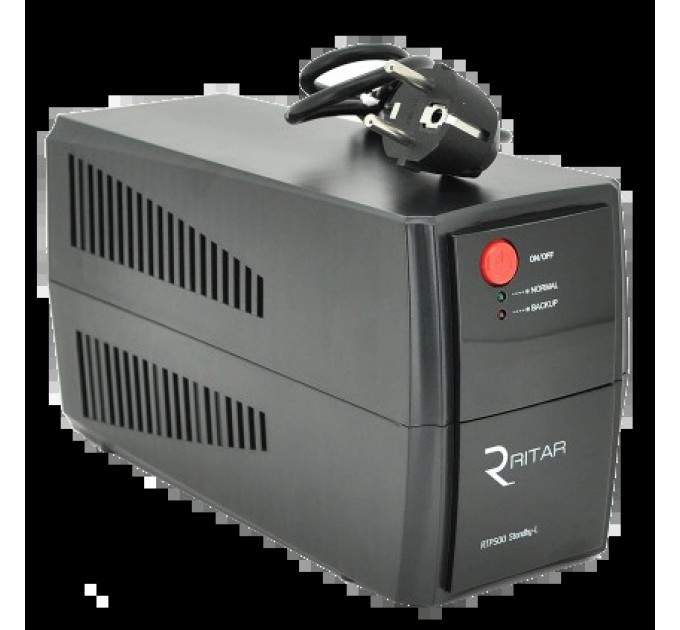 Джерело безперебійного живлення Ritar RTP500 Standby-L 500ВA купити.