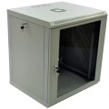 Шафа 19", 600x500x640мм (Ш*Г*В), економ, акрилове скло, сіра  12U купити.