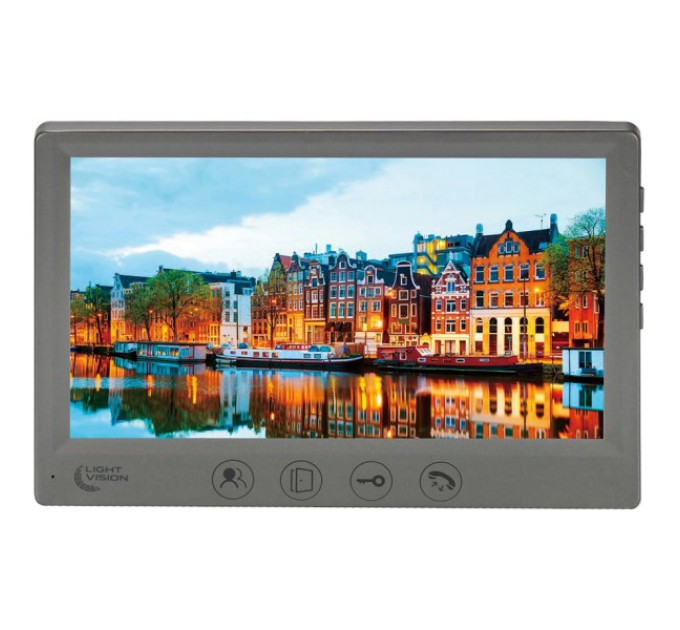Відеодомофон Light Vision AMSTERDAM FHD GRAY купити.