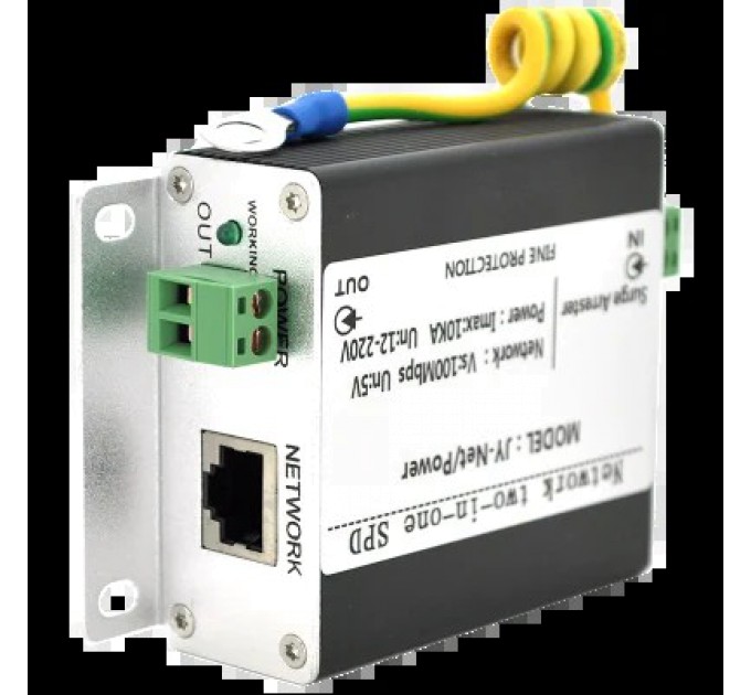 Грозозахист для мереж LAN і живленням POE (Network + Power Lightning) купити.