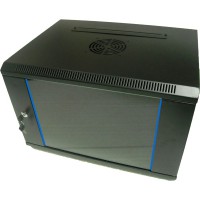 Шафа комутаційна настінна 6U 600x600 розбірна Hypernet WMNC66-6U-FLAT-AC