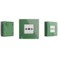 Сповіщувач Ajax Manual Call Point (Green) ручной беспроводной