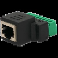 Роз'єм RJ-45(F) (8 контактов) с клеммами под кабель