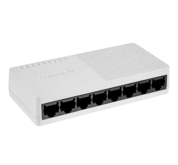 Комутатор 8 портів некерований Hikvision DS-3E0108D-O купити.