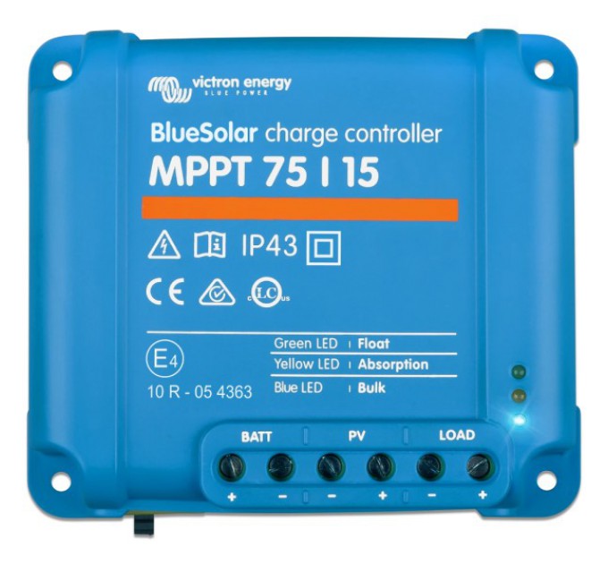 Контролер заряду Victron Energy BlueSolar MPPT 75/15 купити.