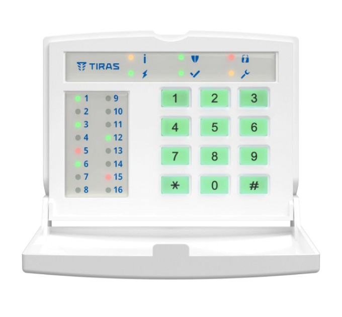 Клавіатура Тірас Tiras Tiras K-LED16