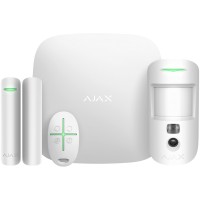 Комплект охоронної сигналізації Ajax StarterKit Cam (білий) Комплект охоронної сигналізації Ajax StarterKit Cam (білий)