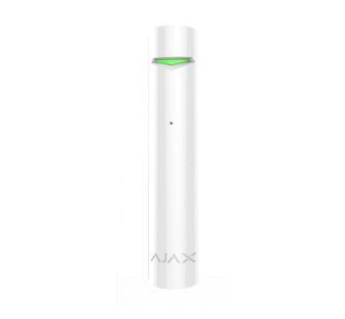 Сповіщувач Ajax GlassProtect (white) разбития стекла беспроводной купити.
