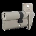 Циліндр нікель матовий 3 ключі CISA C2000 80 (40*40) купити.