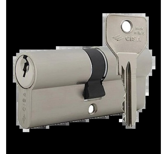 Циліндр нікель матовий 3 ключі CISA C2000 80 (40*40) купити.