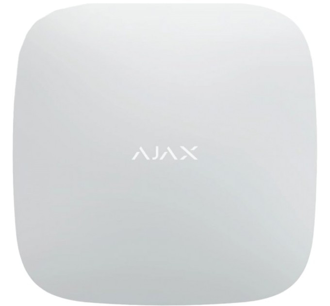 Інтелектуальний центр системи безпеки Ajax з підтримкою датчиків з фотофіксацією Ajax Ajax Hub 2 4G (8EU/ECG)