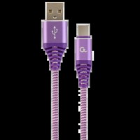 Кабель Cablexpert CC-USB2B-AMCM-2M-PW