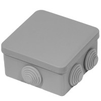 Коробка розподільча квадратна зовнішня IP54, UEA (100х100x50)